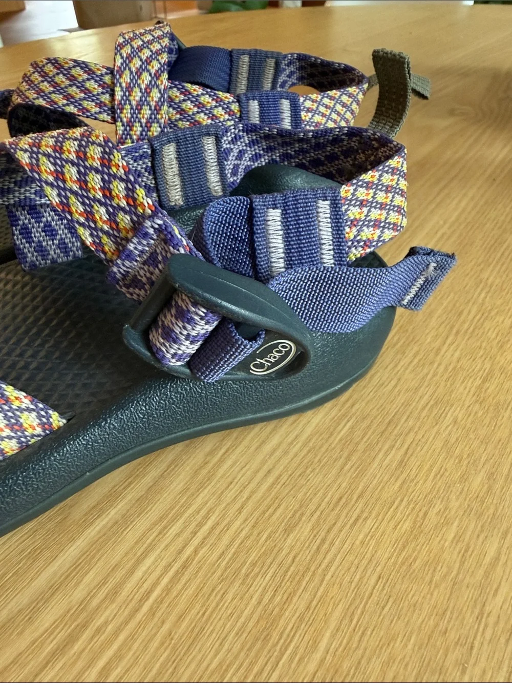 Chaco Kids Z1 Ecotread Patterned Strap Sandals  Big Kid 3